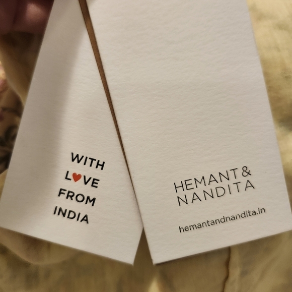 Hemant & Nandit Lyla Floral Crop Top - Picture 9 of 14